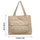 thumbnail image 3 of Bolsa Tote de Mujer Ligera con Gran Capacidad, Nylon Repelente al Agua, Estilo de Hombro y Mano, Múltiples Bolsillos para Trabajo, Escuela y Uso Diario, 3 of 6