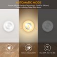 thumbnail image 4 of Motion Sensor Light Bulb Led Warm Soft Day Night Lights Outdoor Indoor Outside Wireless Pir Security Lights External Stick-on Wall Lamp Infrared Sensor Night Light Motion Sensor, 4 of 8