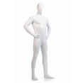 thumbnail image 4 of Cxenplz Unisex Metallic Bodysuit Full Cover Hood Adult Shiny One Piece Spandex Body Suit Bodysuit Costume, 4 of 5