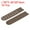 Brown, variant on 10 Set Snapback Strap Cover, Double Row 14 Holes Plastic Adjustable Hat Snap Buckle Replacement for Caps Repairing (Black)