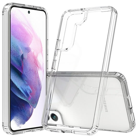 AquaFlex Hybrid Slim Designed For Samsung Galaxy S22 Case Transparent Clear