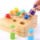 thumbnail image 2 of Arco Iris De Madera Amigos Peg Dolls Juguete Bloque De Madera Colorido Socket Cilindro Para Niños Moyic FN002811-00, 2 of 6