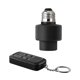 thumbnail image 1 of Conector de luz con mando a distancia DEWENWILS Dimmer E26 E27, color negro, 1 of 7