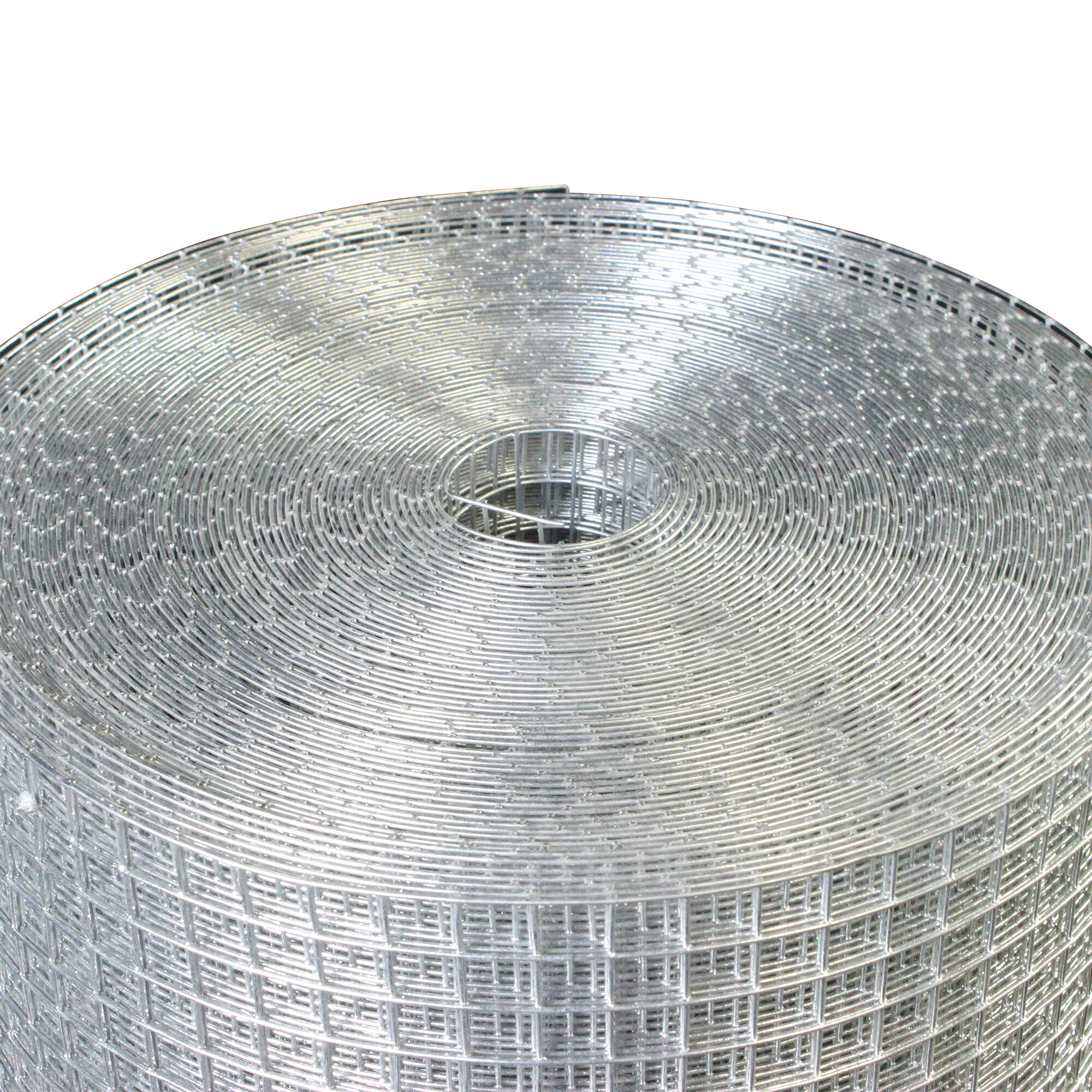 Wire Fencing Hardware Cloth 1/4 inch 48in x 50ft 23 Gauge, Hot-dip Galvanized After Welding Chicken Wire Fence Roll Garden Plant Welded Metal Wire Fencing Roll, Rabbit Cages Snake Fence,Chain Link Fe