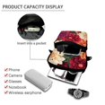 thumbnail image 4 of POLERO Crossbody Purse for Travel, Leakproof Lightweight Sling Shoulder Bag for Women Dahlia Pattern Crossbody Bag, 4 of 7