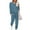 Blue, variant on Shine Up Sweatsuit Sets for Women 2 Piece Lounge Set Loose Jogger Sets Fall Outfits Sets Solid Tracksuits with Pockets
