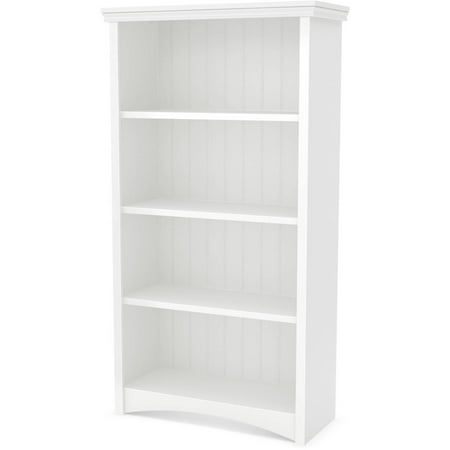 - South Shore Artwork 4-Shelf Bookcase, Multiple Finishes