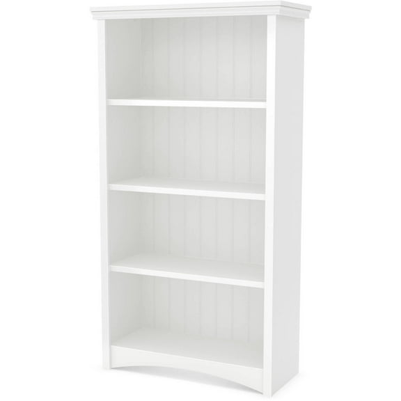 South Shore Artwork 4-Shelf Bookcase, Multiple Finishes