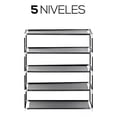 thumbnail image 2 of Zapatera de 5 Niveles Multifuncional | Estante para Zapatos | Almacenamiento de Calzado de Acero Inoxidable | Closet Organizador para Tenis | Tela Impermeable, 2 of 5