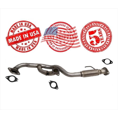 Engine Front Flex Pipe MADE IN USA for Ford Escape 3.0L 2001-2006