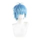 thumbnail image 1 of Zootopia Snake Gary Cosplay Wig Blue gradient upturned short Anime Hair, 1 of 5