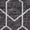 Charcoal Gray, variant on Unique Loom Eco Trellis Collection Area Rug - Mondo (2' x 3' Rectangle Ivory/Gray)