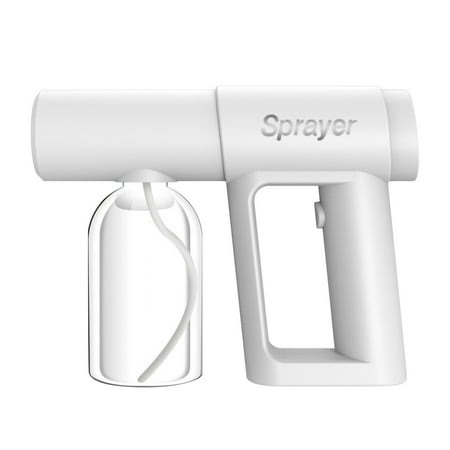 

Kitchen Utensils Set Kitchen Gadgets Clearance Office Desk Accessories Blue Light Humidification Spray Dualpurposegun Wireless USB Charging Handheld Sprayer Artifact Available In Black Or White