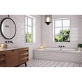 thumbnail image 3 of Malibu Home Pfeiffer Massaging Air Jet Bathtub 71"x 35"x 23" in Biscuit, 3 of 5