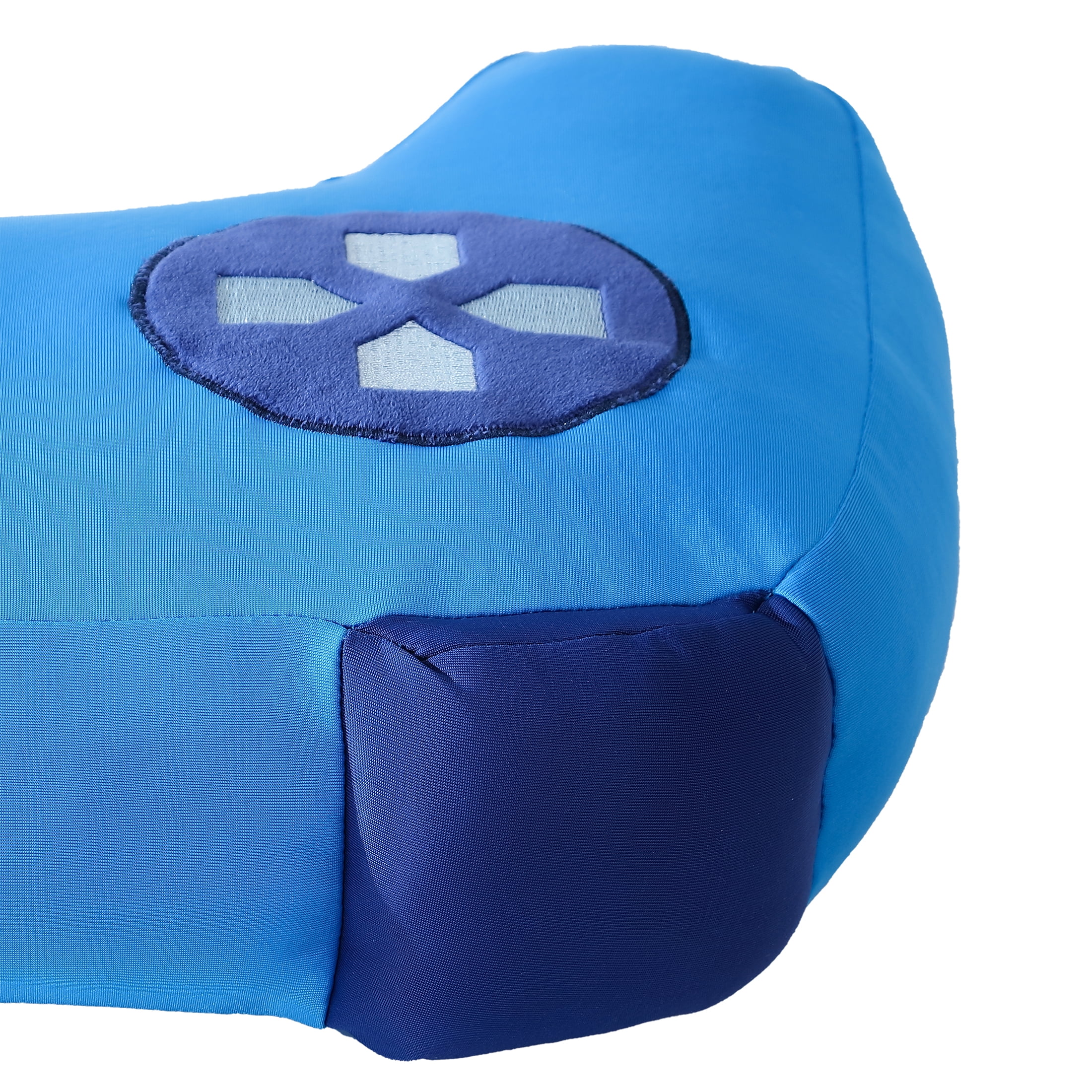 Your Zone Kids 17" x 12" Blue Gamer Cooling Plush Pillow