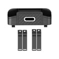 thumbnail image 3 of Car Headrest Back Seat Organizer Tissue Box Waterproof Seat Back Storage Box Black, 3 of 9