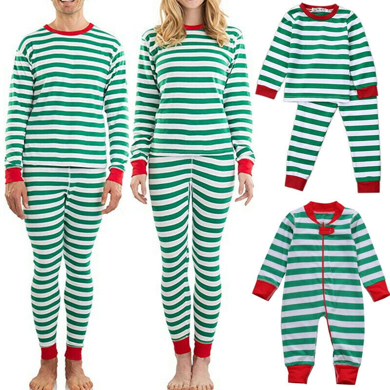 Christmas Xmas Kids Adults Family Matching Set Sleepwear Pajamas Pyjamas Costume