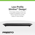 thumbnail image 4 of Presto 22" Slimline Griddle with Removable Handles and Ceramic Nonstick Surface, 4 of 12