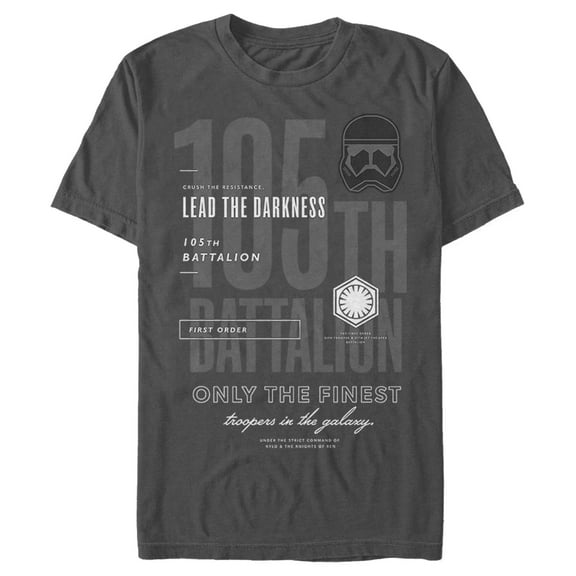 Men's Star Wars: The Rise of Skywalker Dark Side Recruitment  Graphic Tee Charcoal X Large