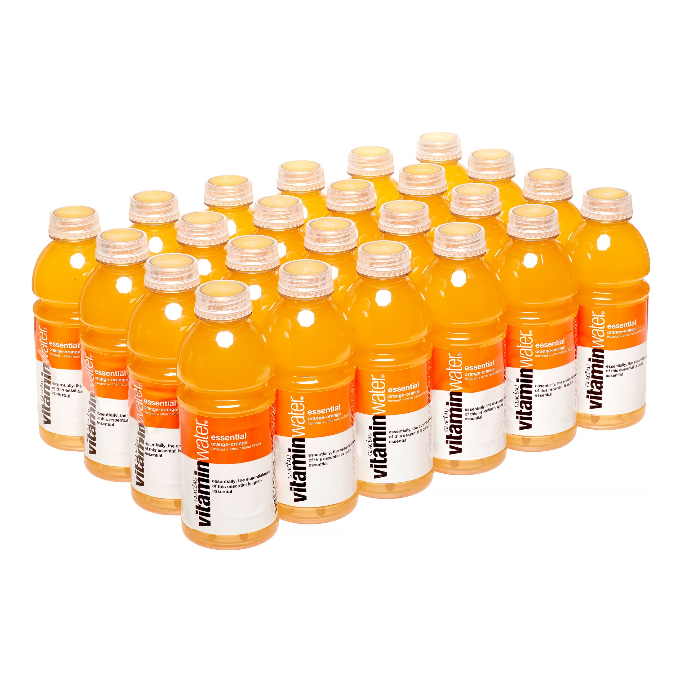 vitaminwater Essential, Orange, 20 Fl Oz, 24 Ct