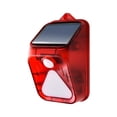 thumbnail image 1 of Toystoory Repelente de animales de energía Solar ABS con Sensor de movimiento resistente al agua y fácil instalación duradera Repelente de insectos y plagas Rojo, 1 of 6