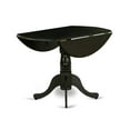 thumbnail image 5 of East West Furniture Dining Table Wirebrushed Black, DLT-ABK-TP, 5 of 7