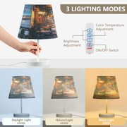 YAZAOO Table Lamp Creative Eiffel Evening Elegance Pattern Simple Pattern Night Light