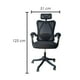 thumbnail image 2 of Silla Ergonómica para Oficina: Soporte Lumbar y Ajustable, 2 of 9