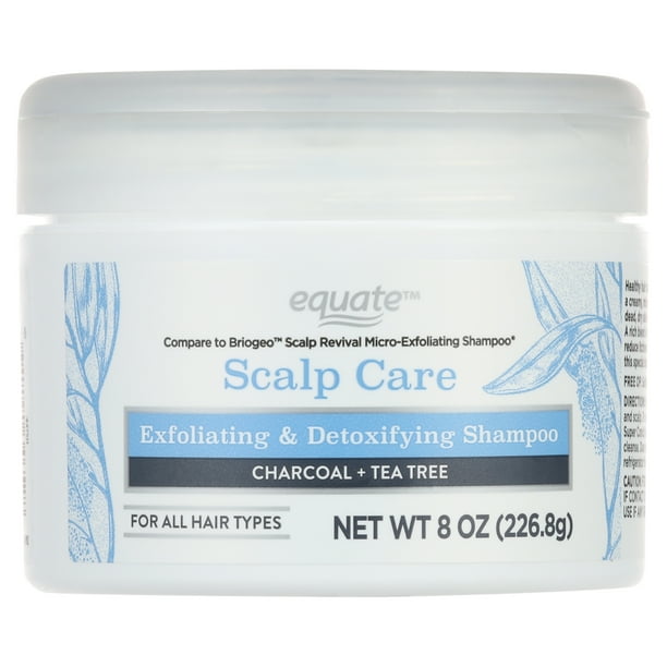 Equate Scalp Care Exfoliating & Detoxifying Daily Shampoo with Charcoal