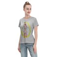 thumbnail image 4 of Women's Basic Short Sleeve T-Shirt Sailor Moon Tsuki Hare 04, 4 of 6