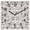 Dark gray, variant on Farmhouse Grey Wooden Wall Clock Silent Non Ticking, Vintage Flower Leaf Botanical Plant Square Wall Clocks Battery Operated, Decor Clock for Home Office, Living Room, Kitchen, 10 Inch