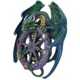 thumbnail image 3 of Modèle de Dragon Réaliste Réutilisable Résine Arc-en-Ciel Dragon Figurines Cadeaux pour Bureau de Collection, 3 of 5