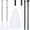 White, variant on 2 Set of 3 Pieces Sup Paddle Board Paddle Kayak Adjustable Stand up Oar Aluminum Alloy Lightweight Replacement Paddleboard Detachable Aluminum Alloy Shaft for Surfing Fishing