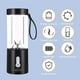 thumbnail image 2 of Exprimidor eléctrico de 530ml, mezclador de batidos de frutas de mano, utensilios de cocina (negro) Hugtrwg Libre de BPA, 2 of 6