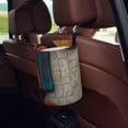 thumbnail image 5 of Kdxio Abstract Colorful Duality Car Trash Can Garbage Car Accessories Trash Can Car Waste Bin for for Driver and Passenger Any Vehicle, 5 of 7
