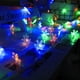 thumbnail image 3 of Luces navideñas Dinheiro, luces de cadena de copos de nieve, luces de hadas impermeables con pilas, 3 of 6