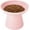 Pink, variant on Extra Wide Elevated Cat Bowls - Ceramic Cat Food Bowl 6.2" Raised Cat Food Bowls Elevated Shallow Cat Food Dish, Whisker Fatigue, Lead & Cadmium Free, 5" Good Height for Cat Feeding, Pink