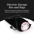 thumbnail image 3 of Session Butt Plugs, 4-Piece Training Set, Anal Plug Toys, Stainless Steel Jewel Charm, Pink & Clear, Circle Shape, 3 of 5
