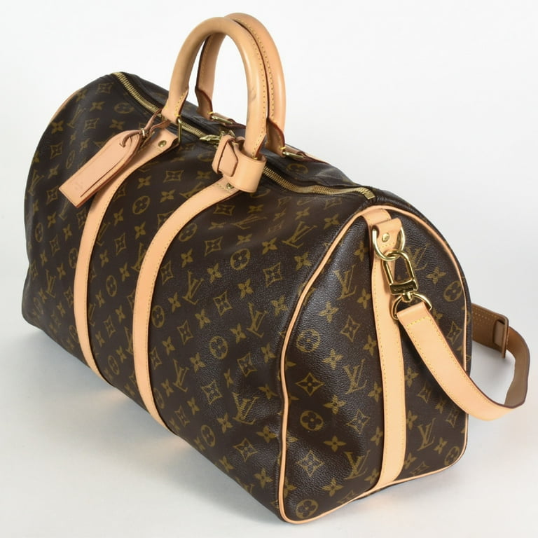 Pre-Owned Louis Vuitton Keepall Bandouliere 45 Boston Bag Monogram 