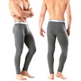 thumbnail image 6 of L-3XL Leggings Trousers Thick Thermal Underwear Men's Long Johns Bottom Pants Home Pajamas DARK GRAY ( FLEECE LINNING)-XL, 6 of 8
