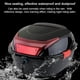 thumbnail image 2 of Aumotop Caja Trasera Para Maletero De Motocicleta De 28 L Maletero Trasero Estuche Para Almacenamiento De Equipaje De Moto De Gran Capacidad Impermeable Con 2 Llaves Broches, 2 of 6