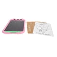 thumbnail image 2 of Tablero de dibujo LCD de 10 pulgadas, tablero de escritura electrónico, pizarra, tableta gráfica para niños, escritura a mano colorida rosa, 2 of 5