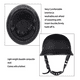 thumbnail image 2 of Casco Alemán Malubero Regulable De Medio Rostro Para Motocicleta Tamaño M, 2 of 3