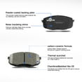 thumbnail image 4 of Front & Rear Disc Ceramic Brake Pads Set For 2010 2011 2012 2013 Kia Forte Koup, 4 of 4