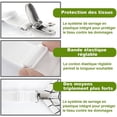 thumbnail image 3 of 15 Pack Fitted Sheet Strap, Fitted Sheet Tensioner Adjustable Bed Sheet - Triangle Fitted Sheet Tie Down For Bed Sheets, Sofa Cushion, Mattress, 3 of 5