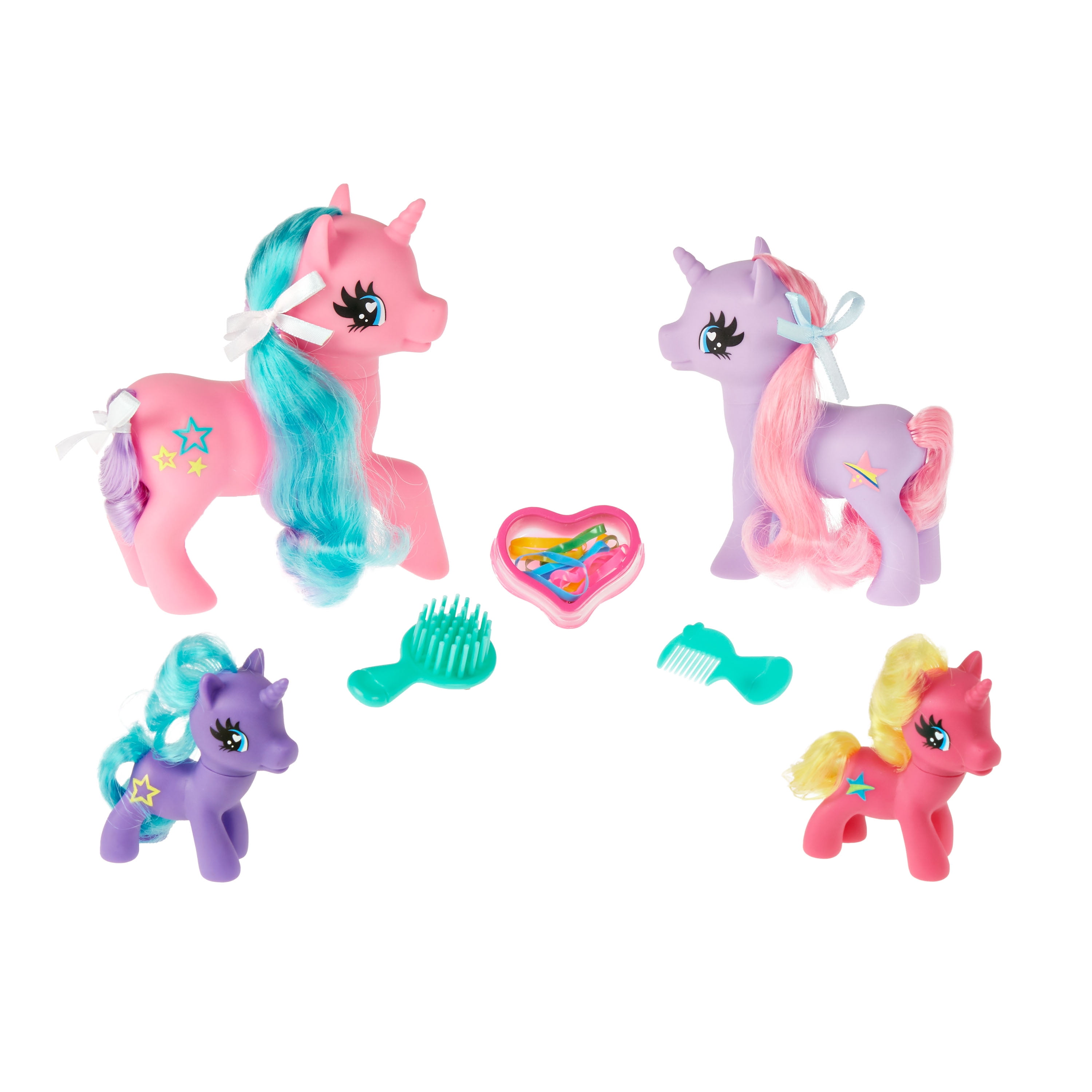 Kid Connection Mini Unicorn Toy Set, 16 Pieces - Walmart.com