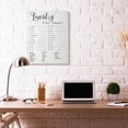 thumbnail image 4 of Laundry Word Scramble Fun Family Word Design XXL Stretched Canvas Wall Art by Daphne Polselli, 4 of 6