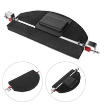 SOPOTUTU Portable Bass Drum Practice Pad with Mute and Hearing , Drum Practice Set for Musicians