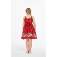 thumbnail image 2 of Robe Élastique pour Fille Robe de Noël Père Noël Rouge, 2 of 2