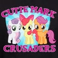 thumbnail image 3 of CafePress - My Little Pony Cutie Mark Hoodie (Dark) - Pullover Hoodie, Classic, Comfortable Hooded Sweatshirt, 3 of 4